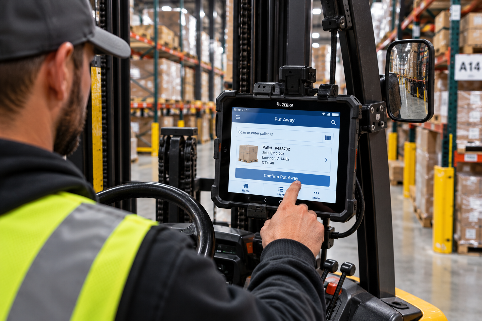 Zebra rugged enterprise tablet
