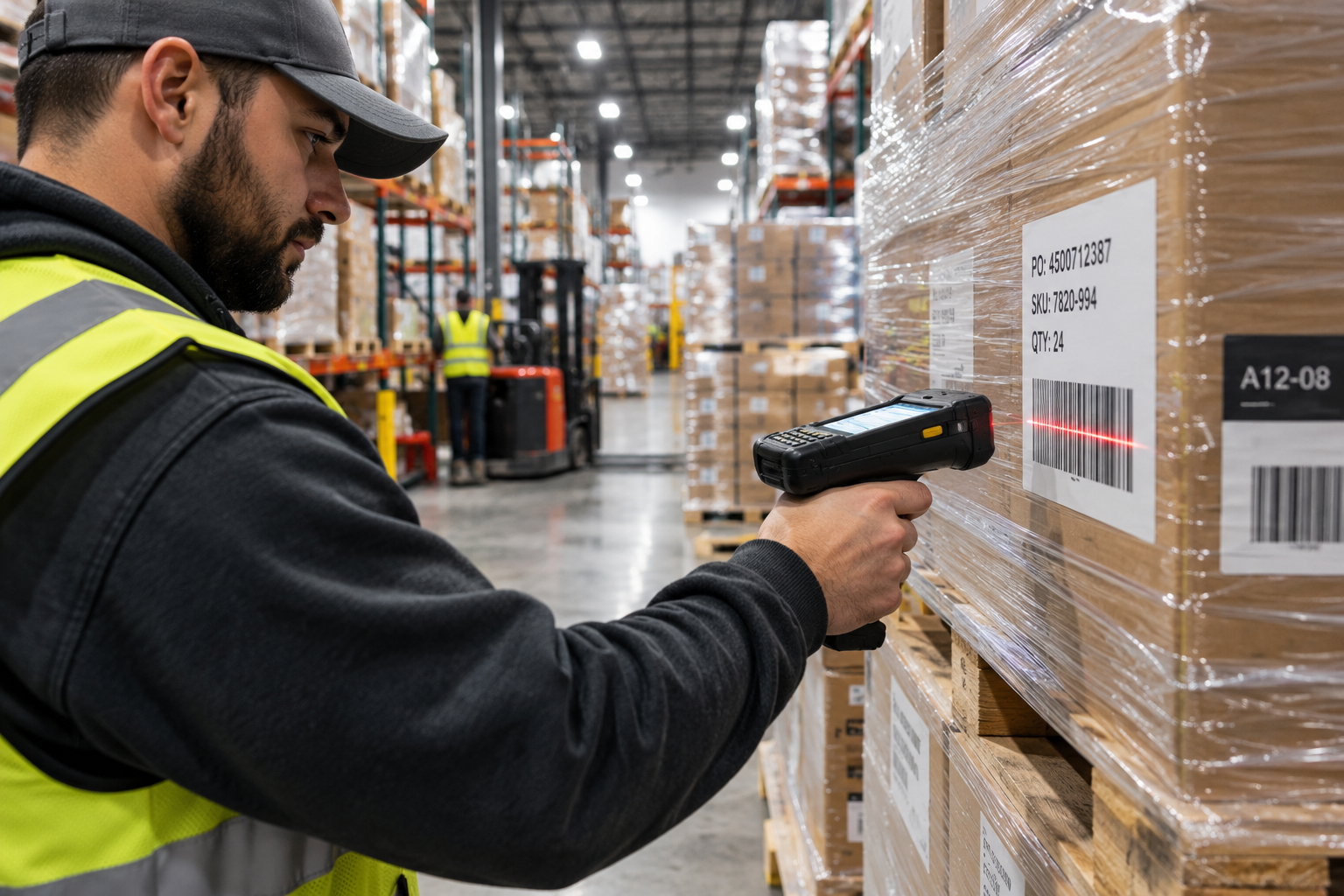 Zebra enterprise barcode scanner