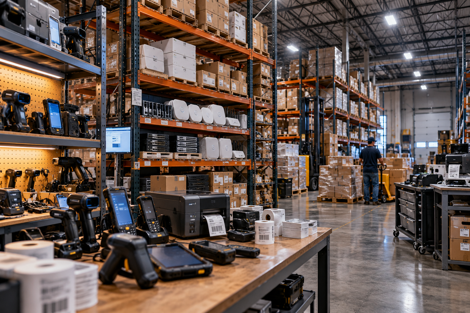 Straight Line Solutions team and facility